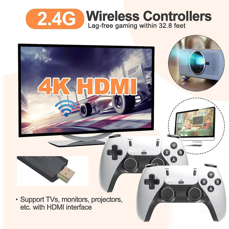 Dual 2.4G wireless controllers included with UTBOX X2 Pro